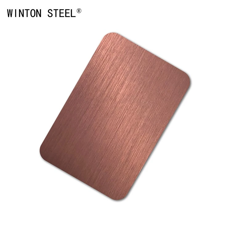 Hairline Stainless Steel Sheet high quality